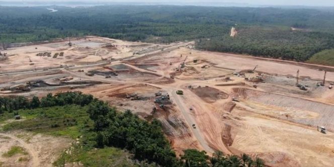 
 Bandara VVIP IKN Ditargetkan Siap 2.200 Meter Agustus Nanti, Satgas IKN Polda Kaltim Turut Jaga Kelancaran Pembangunan
