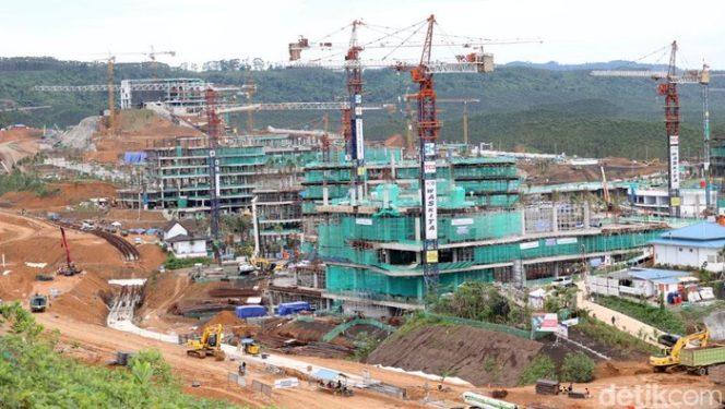 
 Pekerjaan Proyek Pembangunan IKN Dihentikan Sementara pada Peringatan HUT Kemerdekaan RI, Satgas Polda Kaltim Tingkatkan Pengamanan