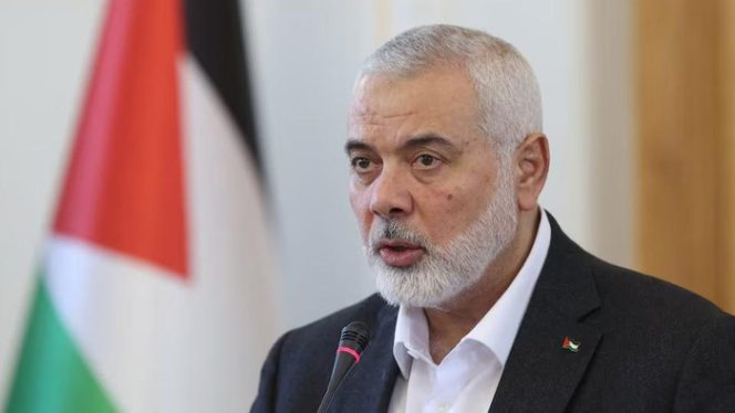 
 Ismail Haniyeh (Majid Asgaripour/WANA (West Asia News Agency) via REUTERS/File Photo Purchase Licensing Rights) 