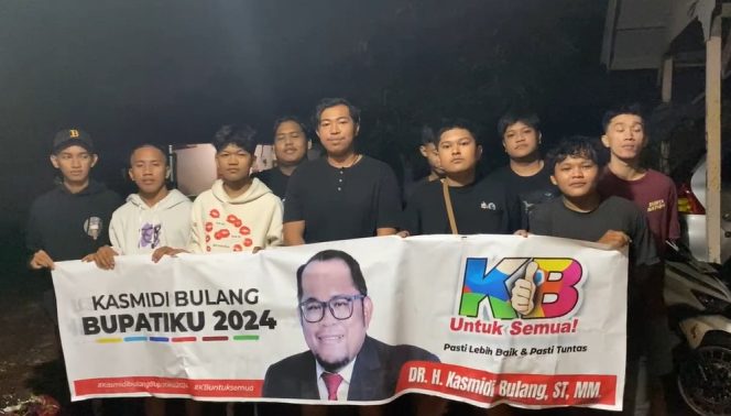 
 Generasi Muda Kutim Nyatakan Dukungan untuk Kasmidi Bulang di Pilkada 2024