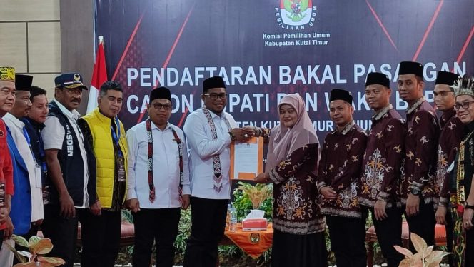 
 Kasmidi Bulang dan Lulu Kinsu Optimis Menang di Pilkada Kutai Timur 2024