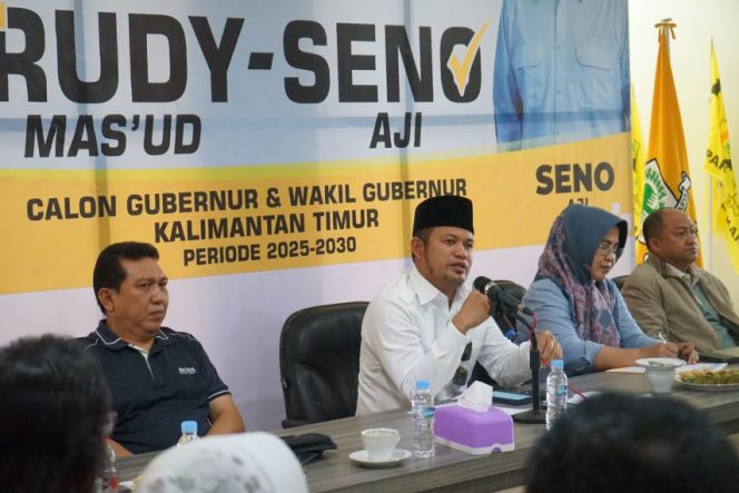 
 Rudy Mas'ud Paparkan Strategi Politik di Rapat Konsolidasi Bersama Koalisi