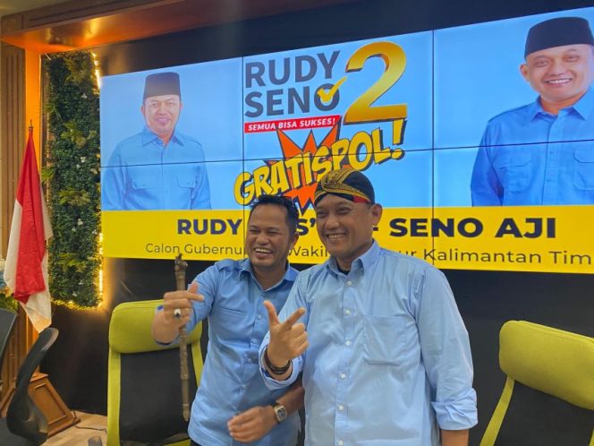 
 Duet Rudy Mas'ud dan Seno Aji Siap Perkuat Pembangunan di Kalimantan Timur