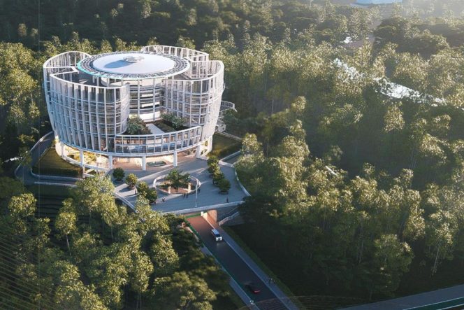 
 Gedung Kantor Otorita Ibu Kota Nusantara (OIKN)