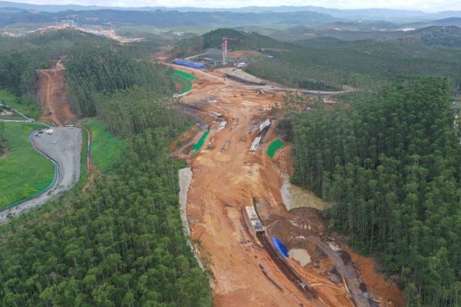 
 Jalan Kebangsaan Sumbu Timur IKN Nusantara