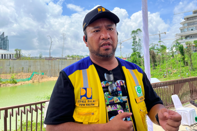 
 Kepala Balai Prasarana dan Permukiman Wilayah (BPPW) Kalimantan Timur Rozali Indra Saputra
