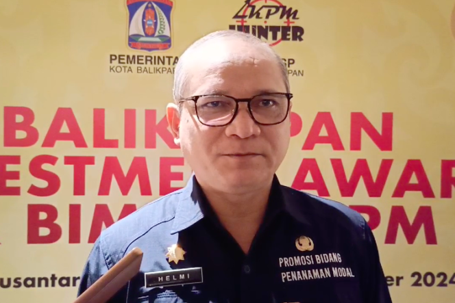 
 Kepala Dinas Penanaman Modal dan Pelayanan Terpadu Satu Pintu (DPMPTSP) Kota Balikpapan Hasbullah Helmi