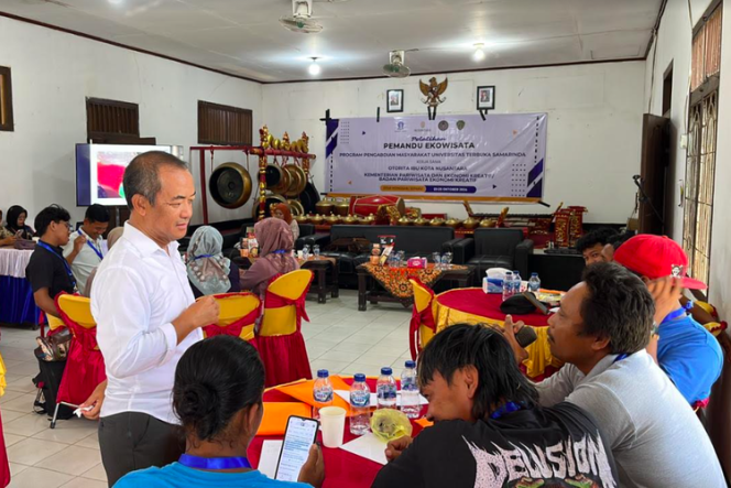 
 Otorita IKN bersama Kementerian Pariwisata dan Ekonomi Kreatif, Universitas Terbuka, dan Pemerintahan Desa Wonosari menggelar Pelatihan Pemandu Ekowisata di Desa Wonosari, Penajam Paser Utara