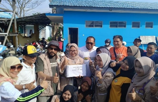 
 Kasmidi Bulang dan Lulu Kinsu Blusukan di Pasar Induk Sangatta, Serap Aspirasi Warga