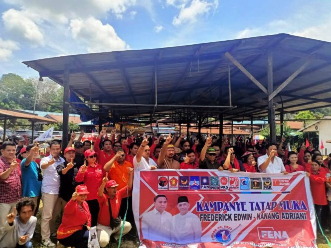 
 Frederick Edwin Ajak Warga Siluq Ngurai Dukung Program Pembangunan Kutai Barat