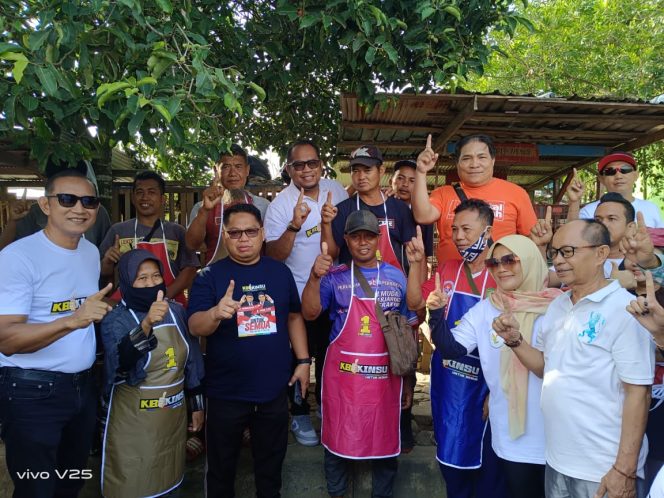 
 Kasmidi Bulang dan Lulu Kinsu Jaring Aspirasi Pedagang Pasar Sangatta Selatan