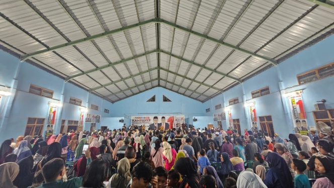 
 Kampanye Kasmidi Bulang dan Lulu Kinsu Disambut Antusias Warga Muara Wahau
