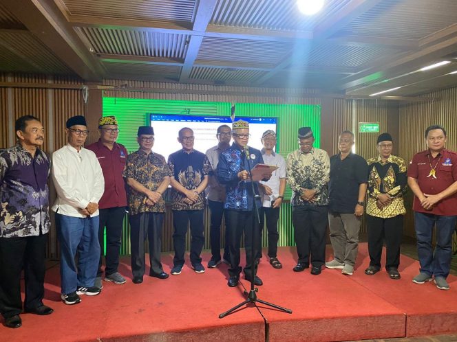
 Gabungan Ormas dan Paguyuban saat Deklarasi Pilkada Damai
