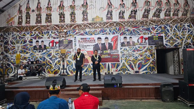 
 Kasmidi Bulang dan Lulu Kinsu Janjikan Pembangunan Infrastruktur Berkelanjutan di Kutai Timur