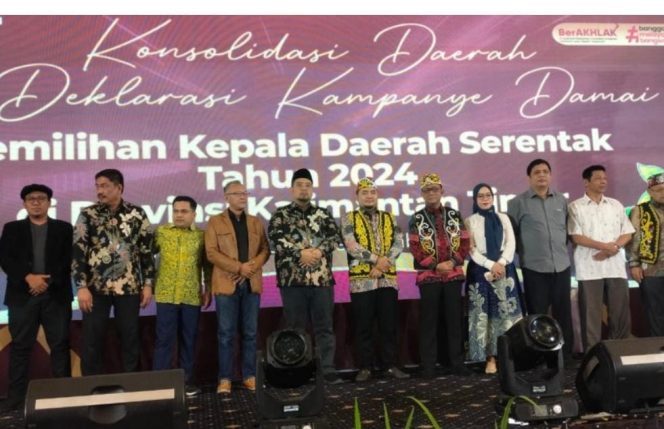 
 Peluncuran Deklarasi Damai menuju Pilkada 2024
