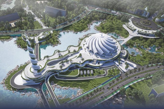 
 Desain Masjid Negara Ibu Kota Nusantara (IKN)