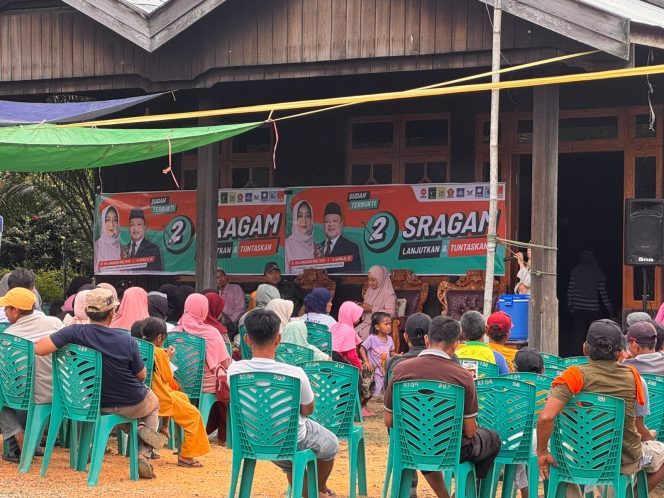 
 Kampanye di Long Beliu, Sri Juniarsih Minta Dukungan untuk Berau yang Lebih Maju
