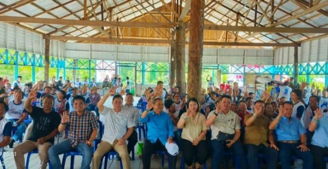 
 Pembangunan Berkeadilan Jadi Visi Utama Pasangan Owena-Stanislaus di Mahakam Ulu