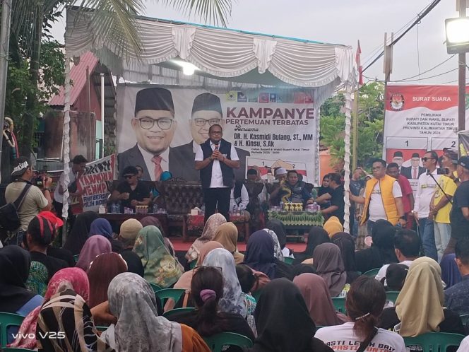 
 Paslon Nomor 01 KB-KINSU Bertekad Wujudkan Kutai Timur yang Sejahtera