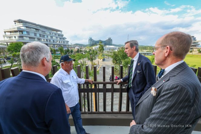 
 Basuki Terima Kunjungan Swedia, Pastikan IKN Berlanjut