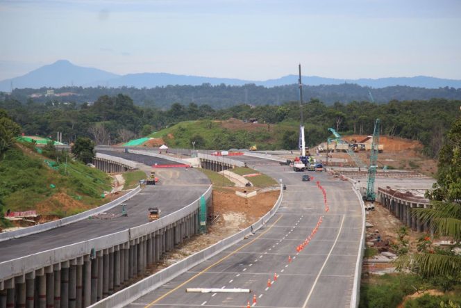 
 Tol IKN Seksi 3A-2 Karangjoang-KKT Kariangau