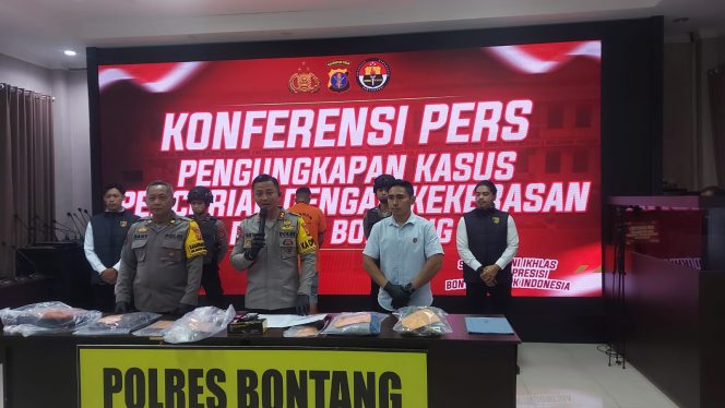 
 Tim Gabungan Polres Bontang Tangkap Perampok Ruko di Jalan Arif Rahman Hakim