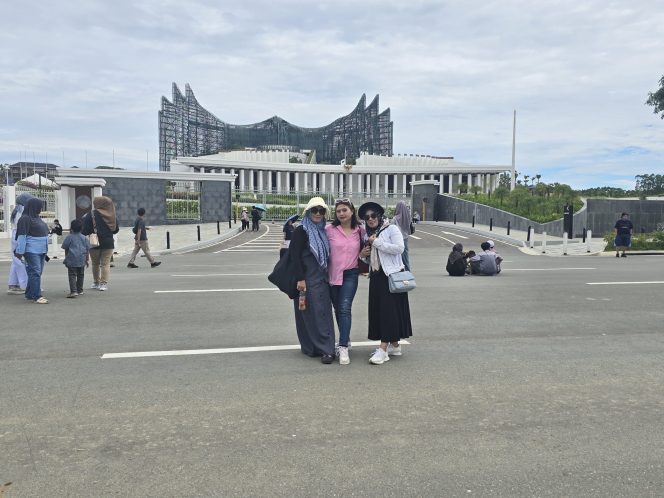 
 Gedung-gedung Megah di IKN Bikin Takjub Para Wisatawan