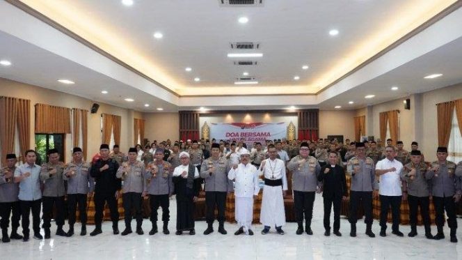 
 Hari Bhayangkara ke-79, Polda Kaltim Ajak Masyarakat Perkuat Kebhinekaan Lewat Doa Bersama