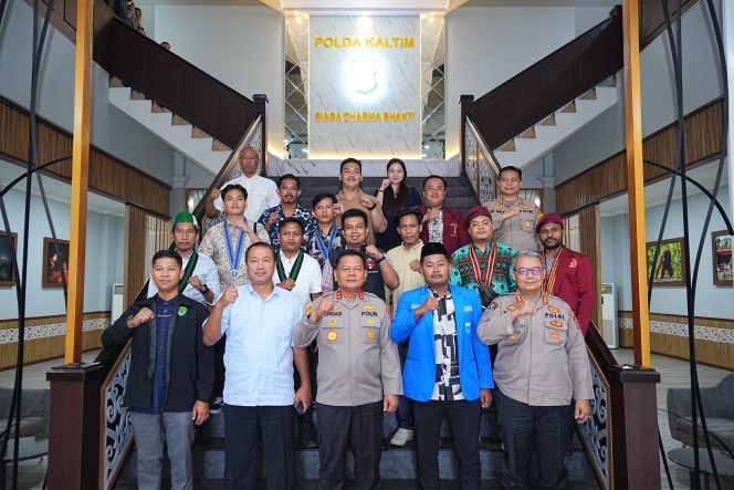 
 Cipayung Plus Jalin Kolaborasi Aksi Nyata kepada Polda Kaltim Jelang Hari Bhayangkara