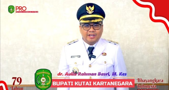 
 Bupati Kukar dr. Aulia Rahman Basri Ucapkan Selamat HUT ke-79 Bhayangkara