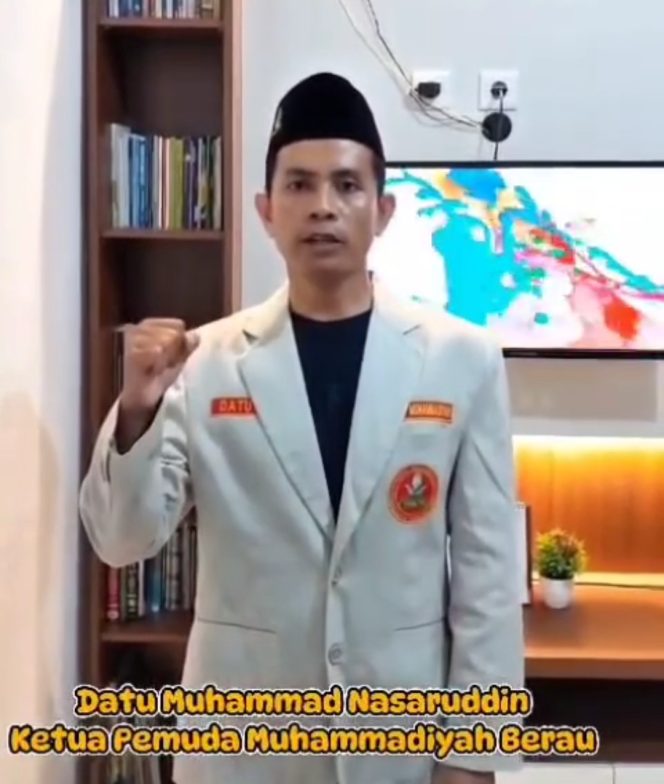 
 Ketua Pemuda Muhammadiyah Berau Datu Muhammad Nasaruddin Ucapkan Selamat HUT Bhayangkara ke-79