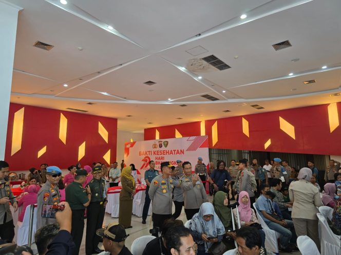 
 Bakti Kesehatan Polda Kaltim Jadi Bukti Kedekatan Polri dengan Masyarakat