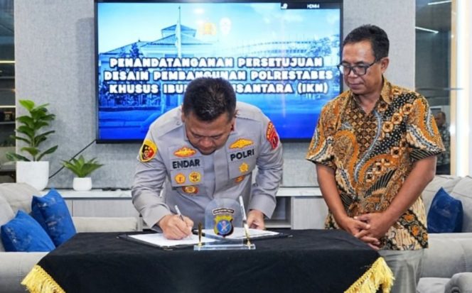 
 Dukung Keamanan IKN, Polri Bangun Mako Polrestabes Khusus