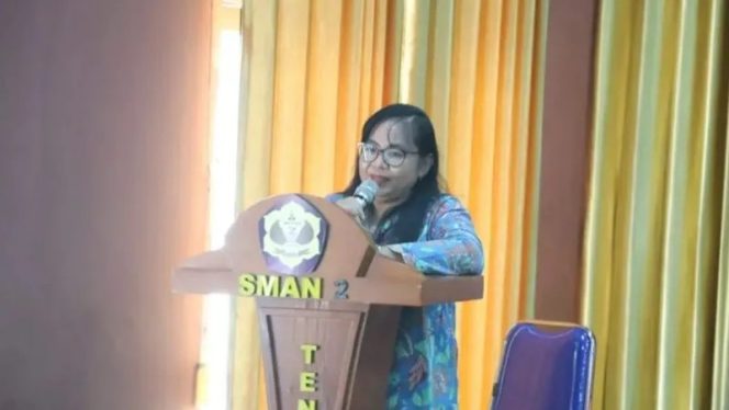 
 Sosialisasi di SMAN 2 Tenggarong, Diskominfo Kaltim Tekankan Bahaya Hoaks dan Pornografi