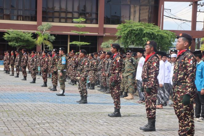 
 Polda Kaltim dan GP Ansor Gelar Apel Kebangsaan, Perkuat Semangat Persatuan di Hari Santri dan Sumpah Pemuda