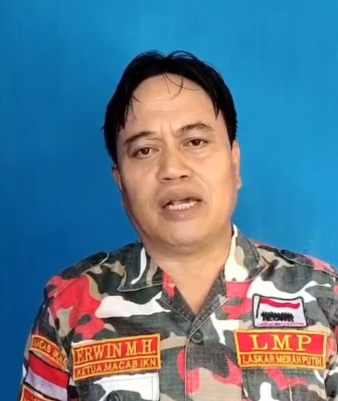 
 Ketua Laskar Merah Putih IKN Sepaku Dukung Penuh Sikap Kapolri