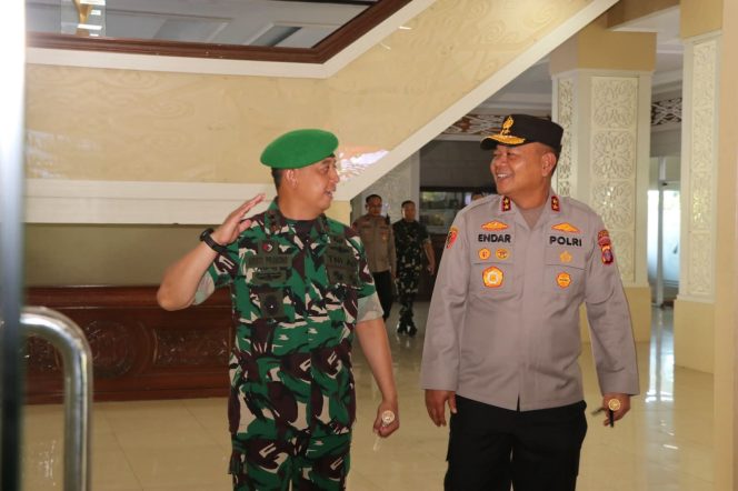
 Momentum HUT ke-68 Kodam VI/Mulawarman, Kapolda Kaltim dan Pangdam Perkuat Soliditas TNI-Polri