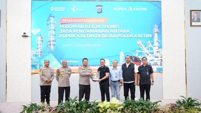 
 Kapolda Kaltim dan Pupuk Kaltim Teken PKT Jasa Pengamanan, Perkuat Keamanan Objek Strategis Nasional