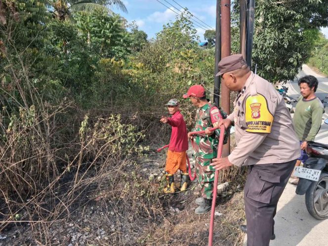 
 Respons Cepat Polresta Balikpapan, Karhutla di Karang Joang Berhasil Dipadamkan Sebelum Meluas
